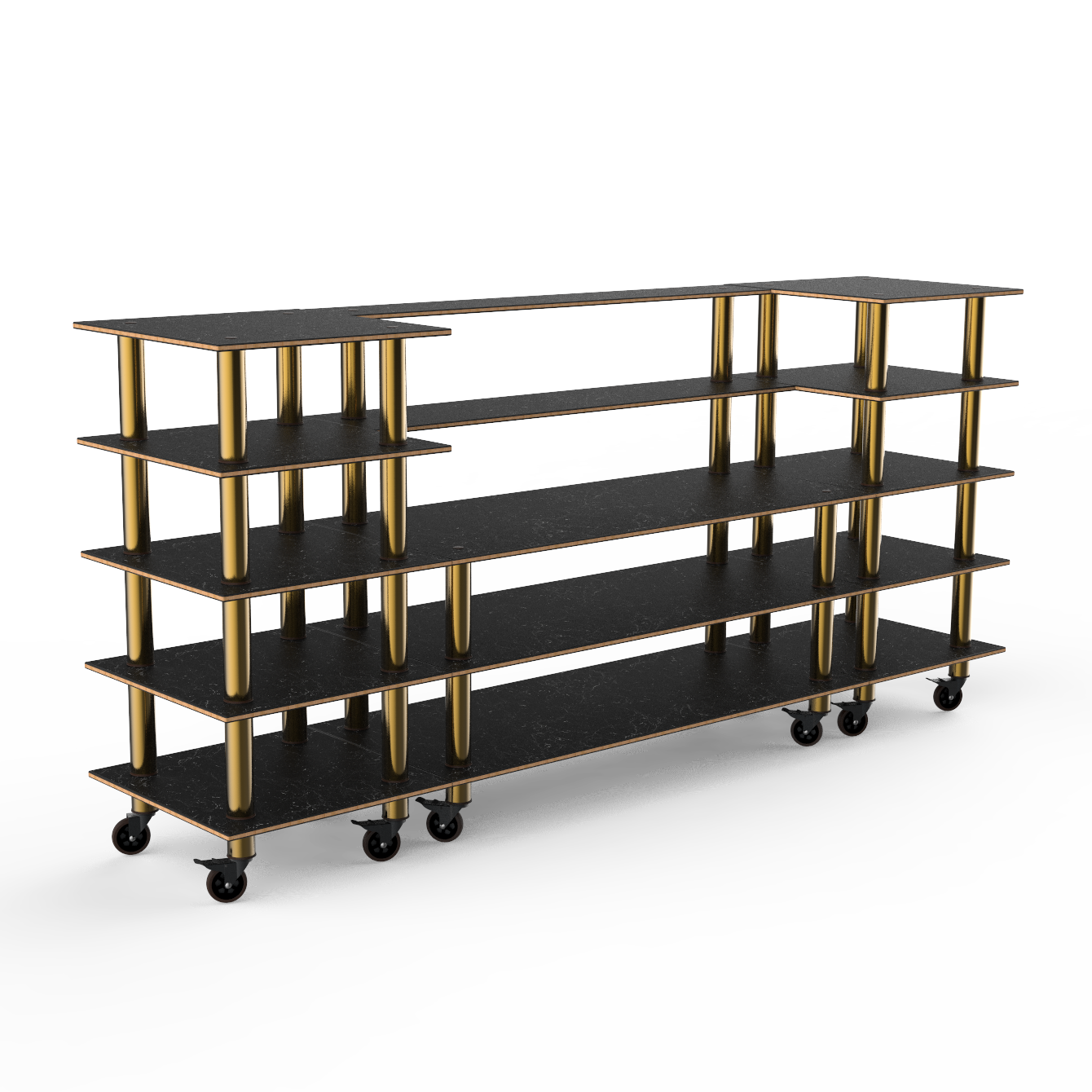 Bread & Pastry Station L 130.0" W 29.5" Modular