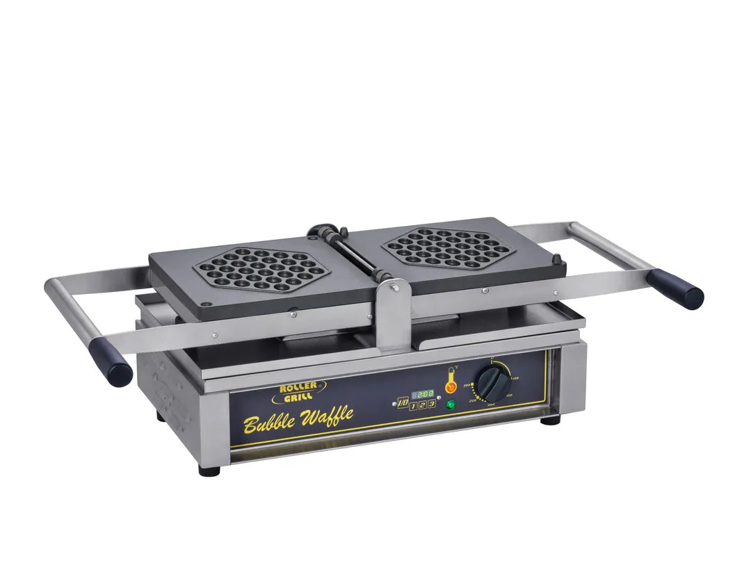 Roller Grill Bubble-Pattern Single Waffle Baker, 208-240V