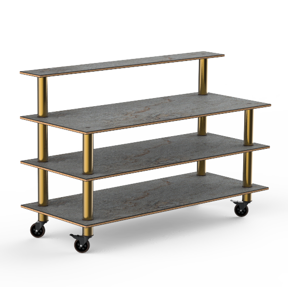 Classic Plus Casters L 71.0" W 29.5" Modular