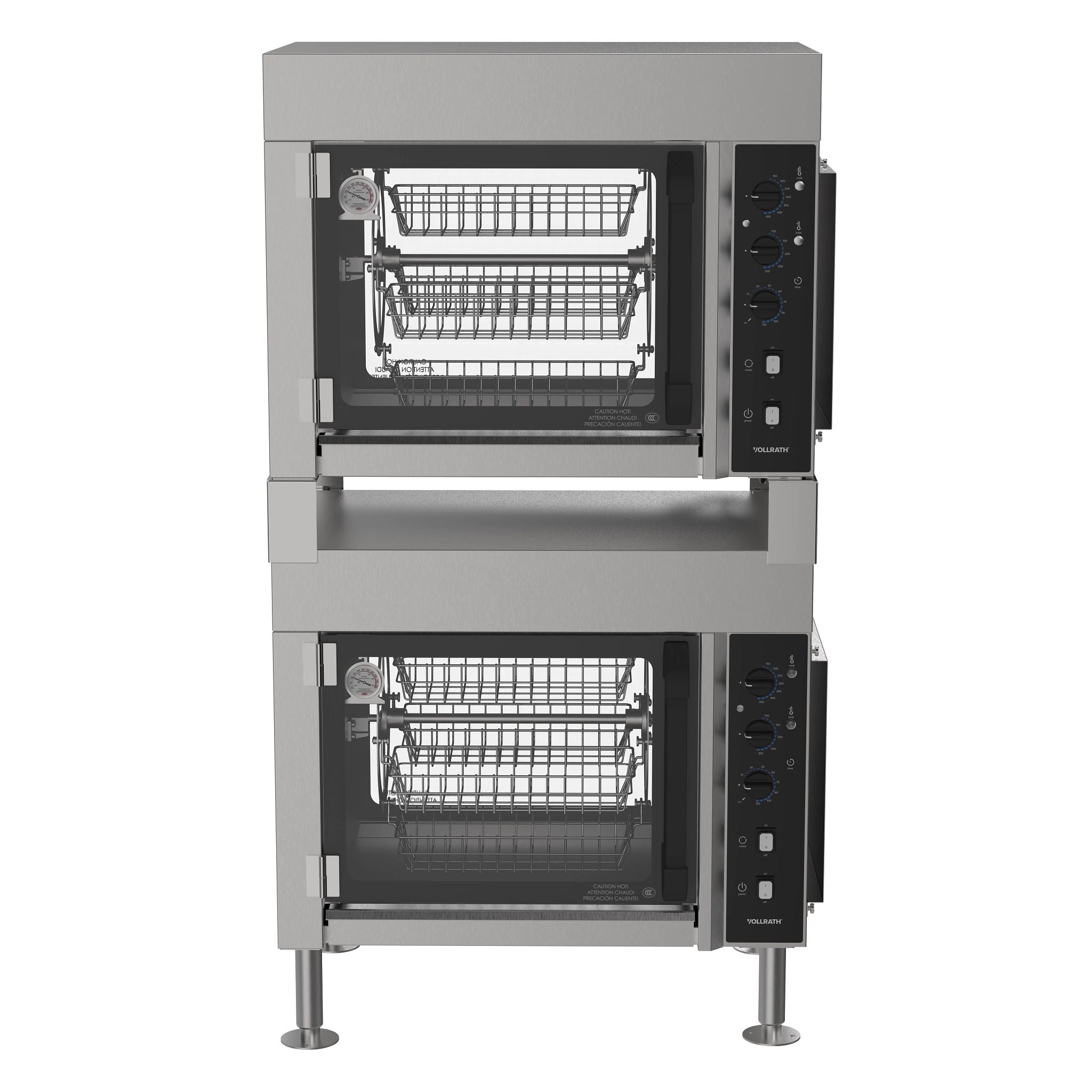 8-Bird Countertop Chicken Rotisserie Oven Stacking Kit