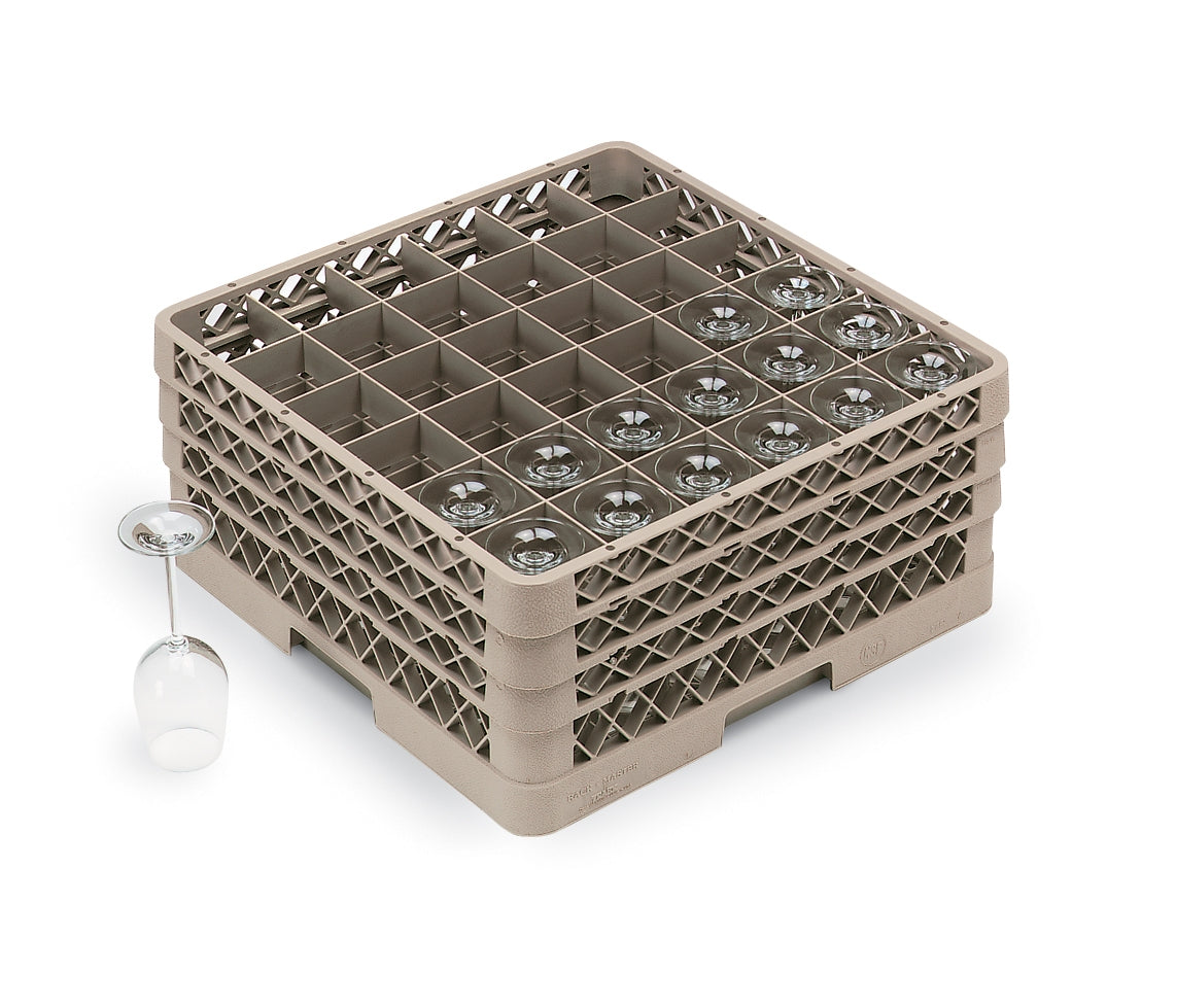Traex® full-size square 36 compartment rack