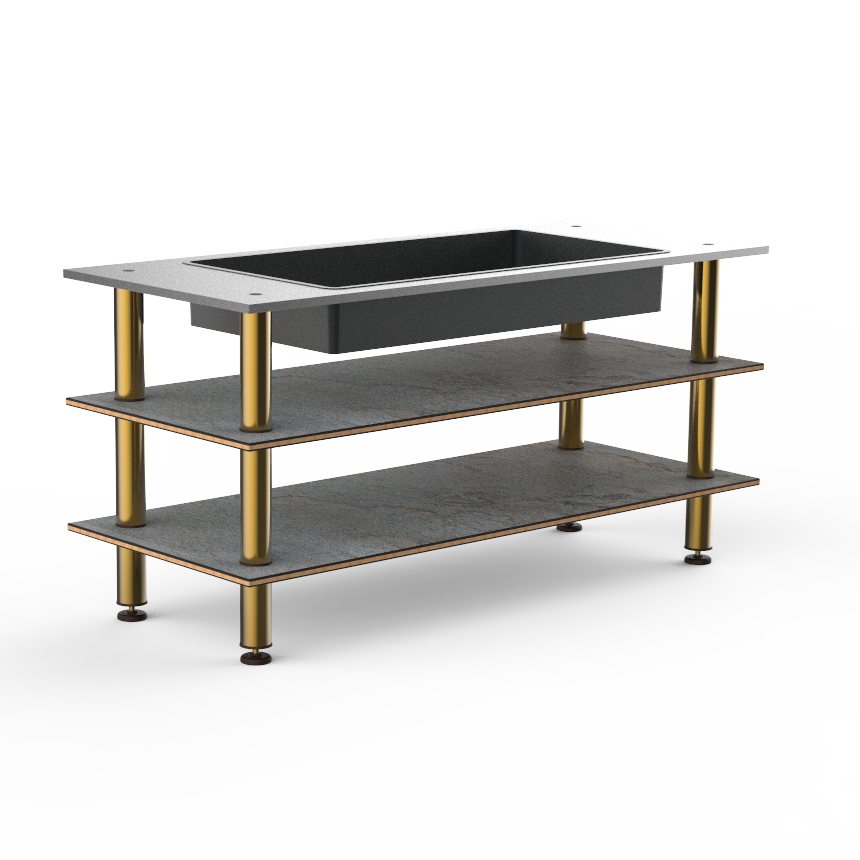 Salad Bar Station L 71.0" W 29.5" Modular