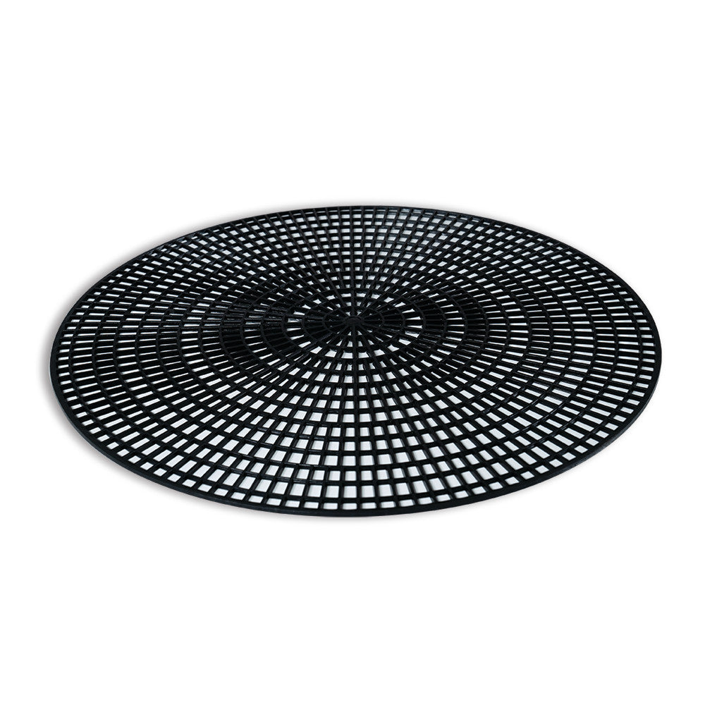 14 ½-Inch Round Antiskid Mat In Black