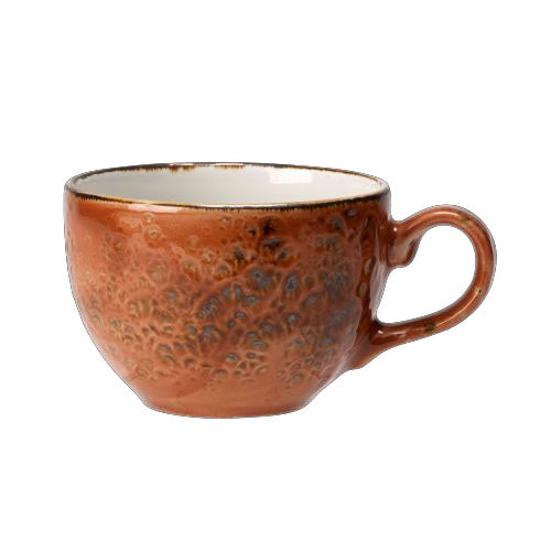 Low Cup L 4.75" W 4.625" (8.0 Oz) Craft Terracott