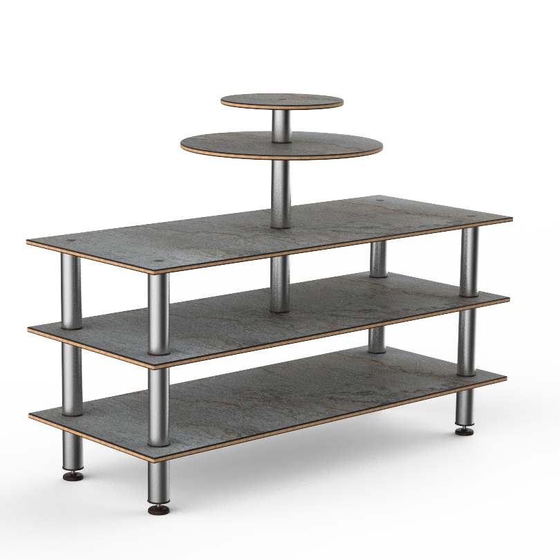 Multi-Purpose Display Station L 75.0" W 29.5" Modular