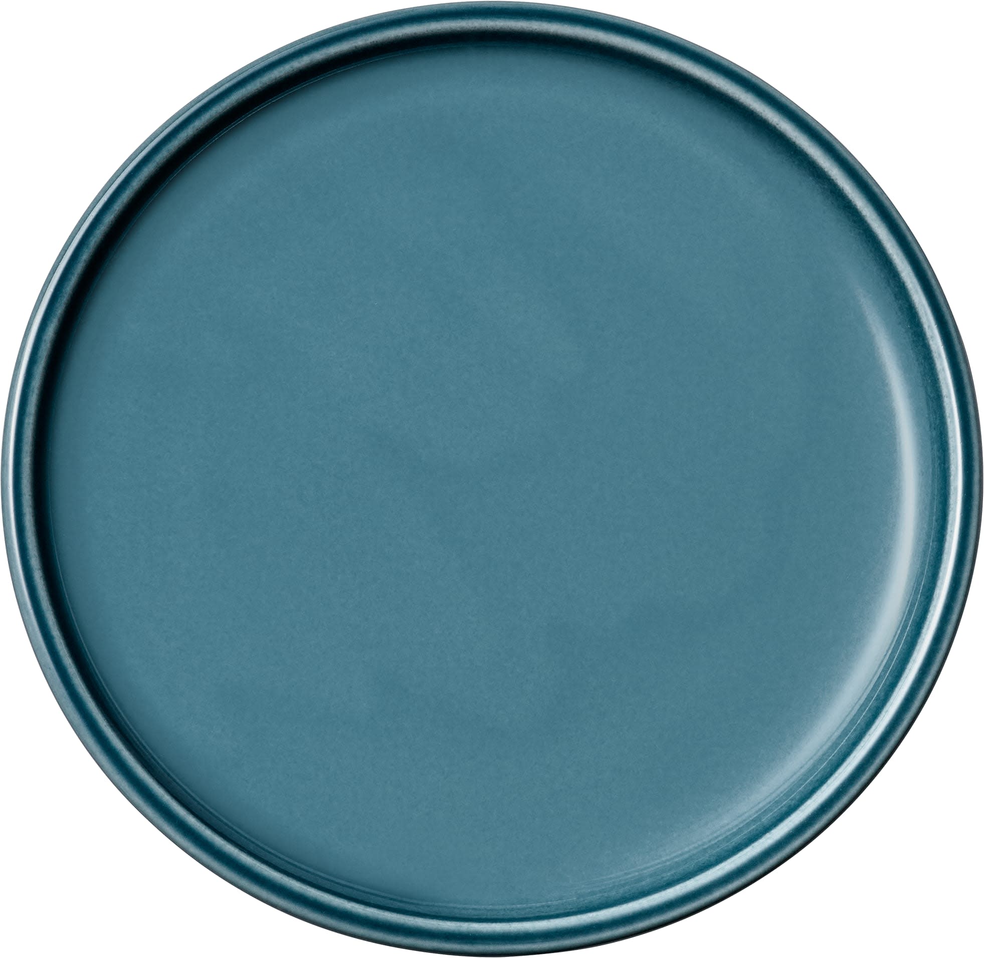 Companion Flat Coupe Plate, 6-1/2", Petrol Blue