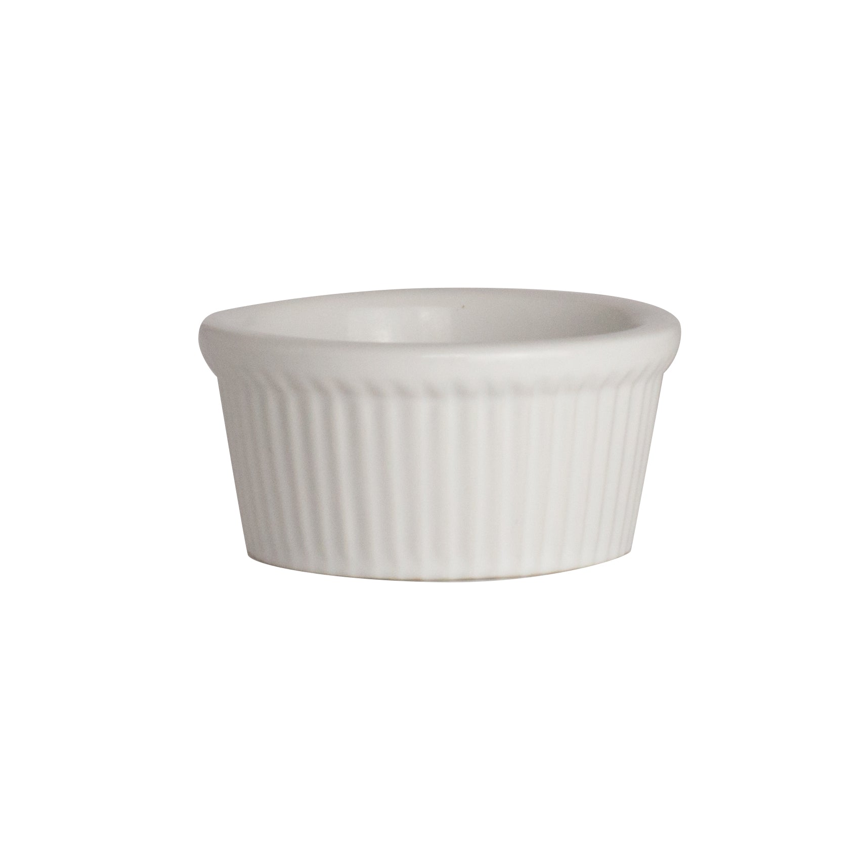 Round Fluted Ramekin 3.62" Dia. (4.5 Oz) A La Carte