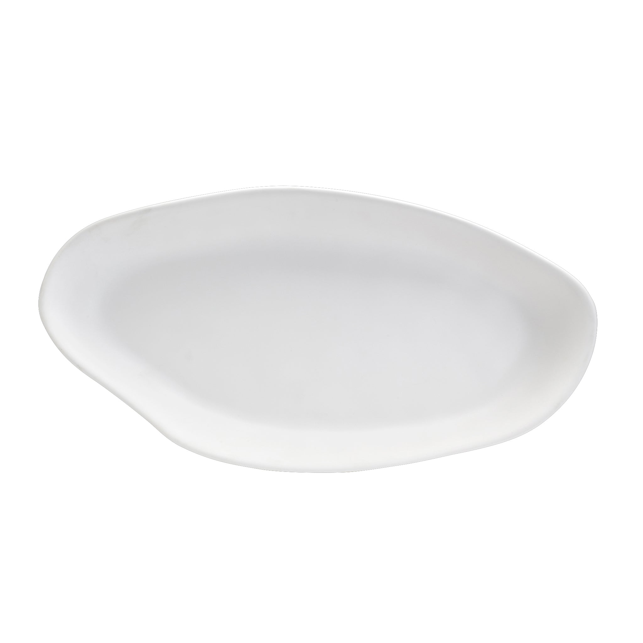 Serving Bowl L 19.5" W 10.0" (1.25 Qt) Marisol White