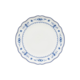 Vila 6-5/8" Tea Saucer, White-Blue