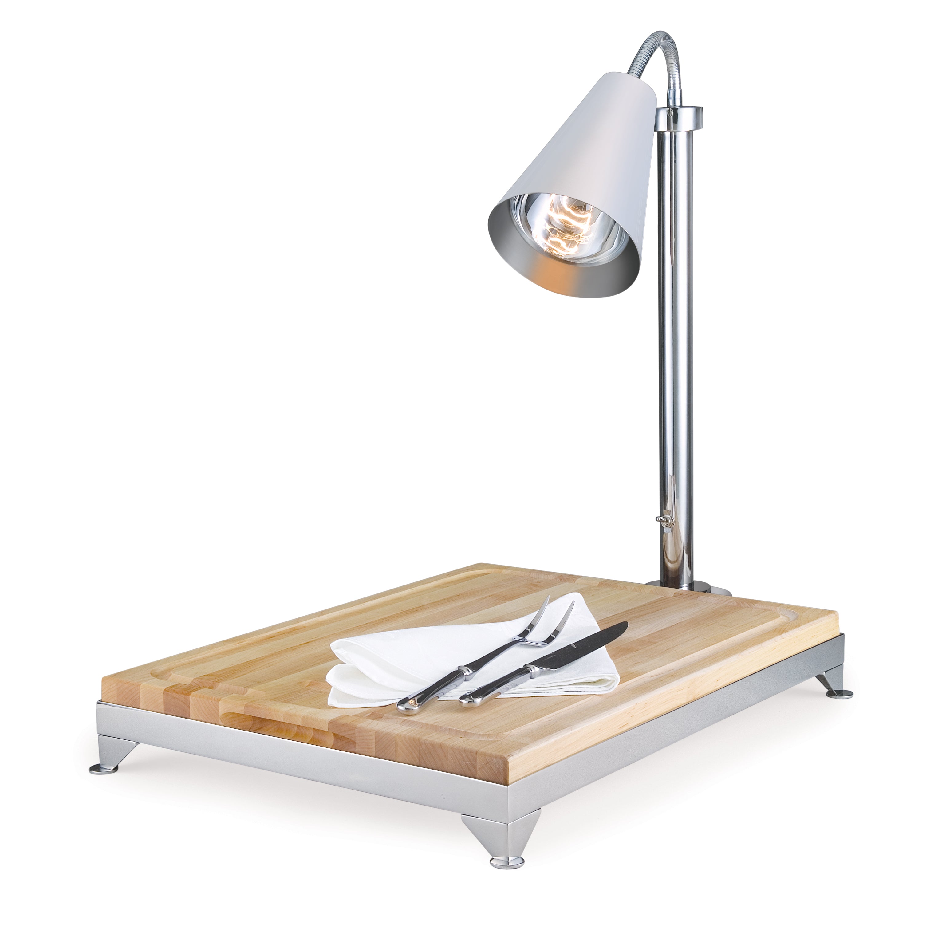 Carving Board With Frame And Modern Lamp L 24.0" W 18.0" Carving Boards