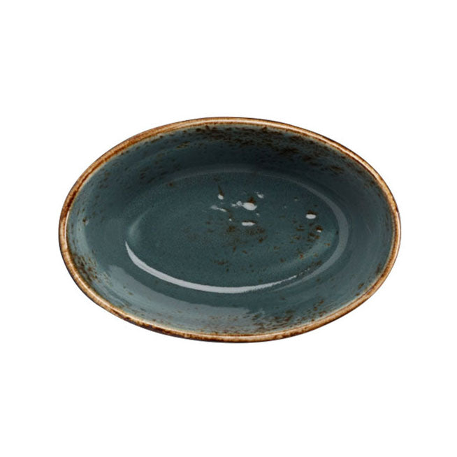 Oval Baker L 6.25" W 4.0" (13.0 Oz) Craft Blue