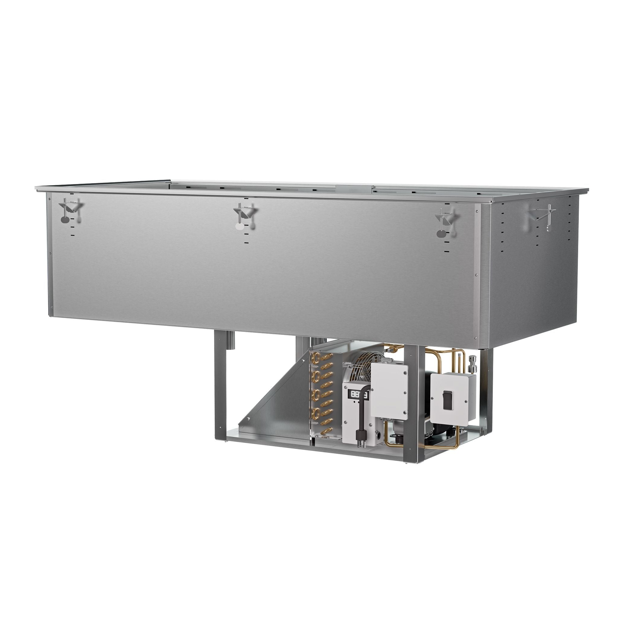 Four-Pan 120-Volt Forced-Air Drop-In Cold Well - Standard