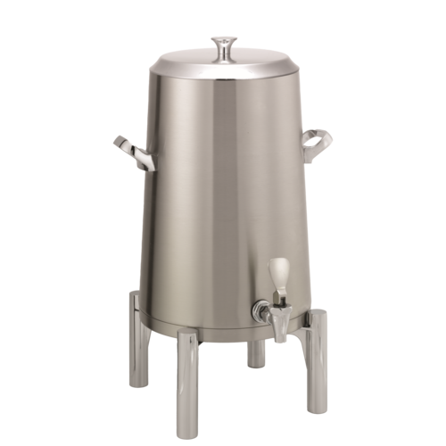 Flame Free™ Thermo-Urn™ 5-Gallon Vacuum Insulated Urn with Round Legs and Flat Lid in Brushed Stainless