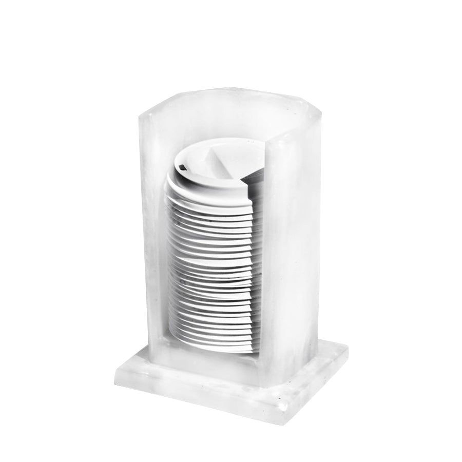 Cup/Lid Holder L 4.5" W 4.5" Coffee Break