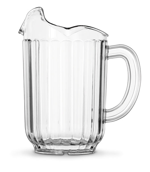 60-ounce Traex® Tuffex clear plastic beverage pitcher