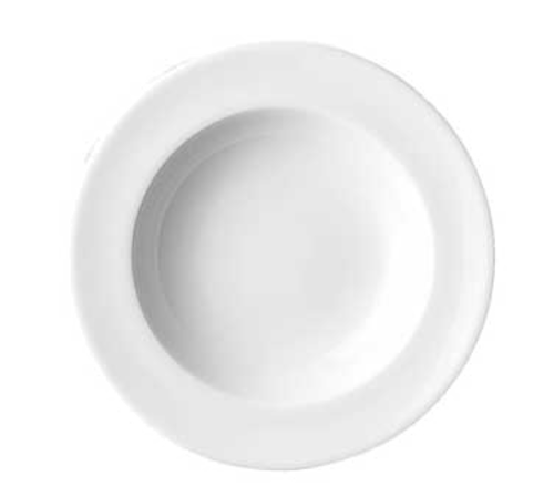 Epoque 9-3/8" White Deep Plate