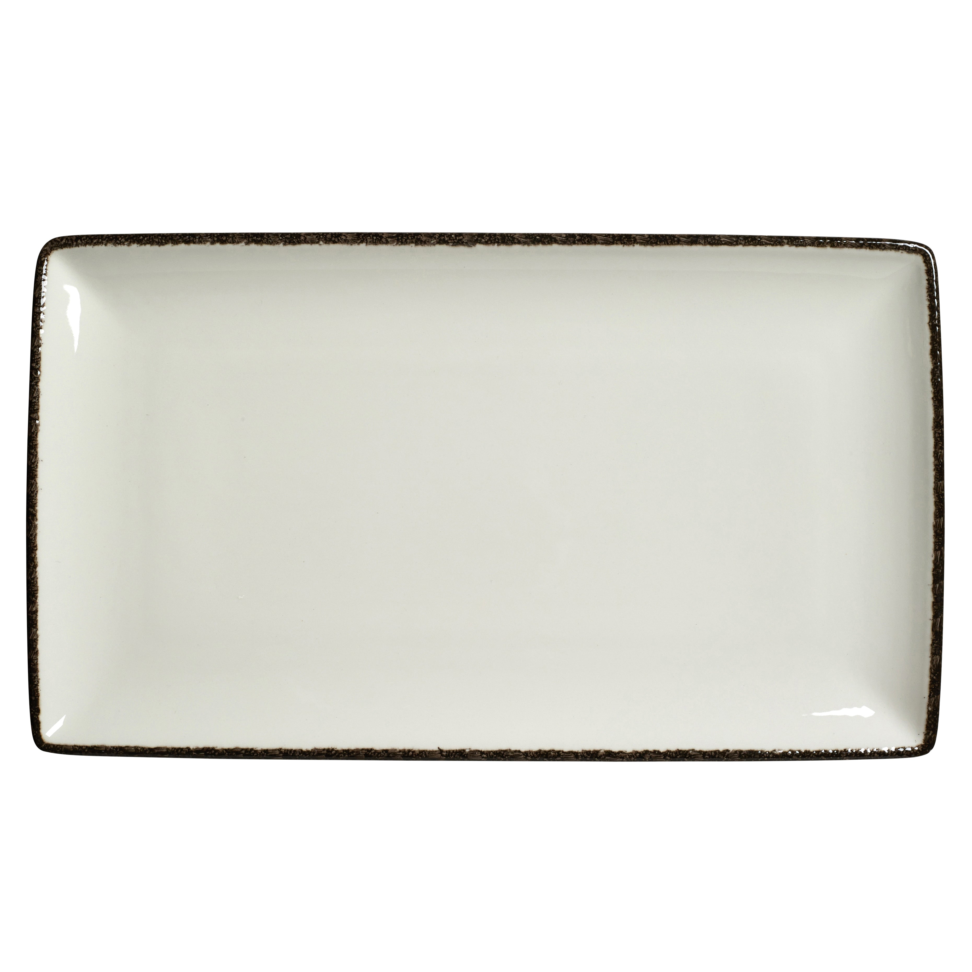 Rectangle Tray L 12.5" W 7.5" Charcoal Dapple