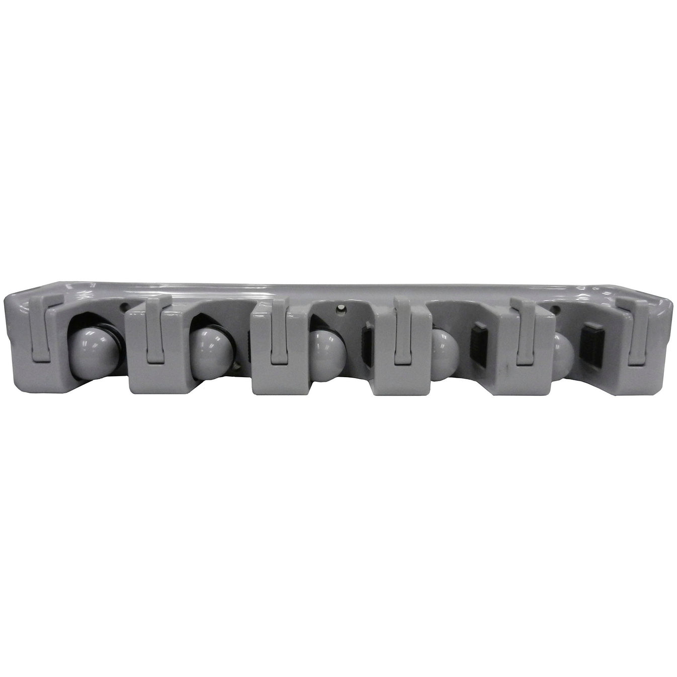 16" Mop and Broom Rack - 5 Tool Slots