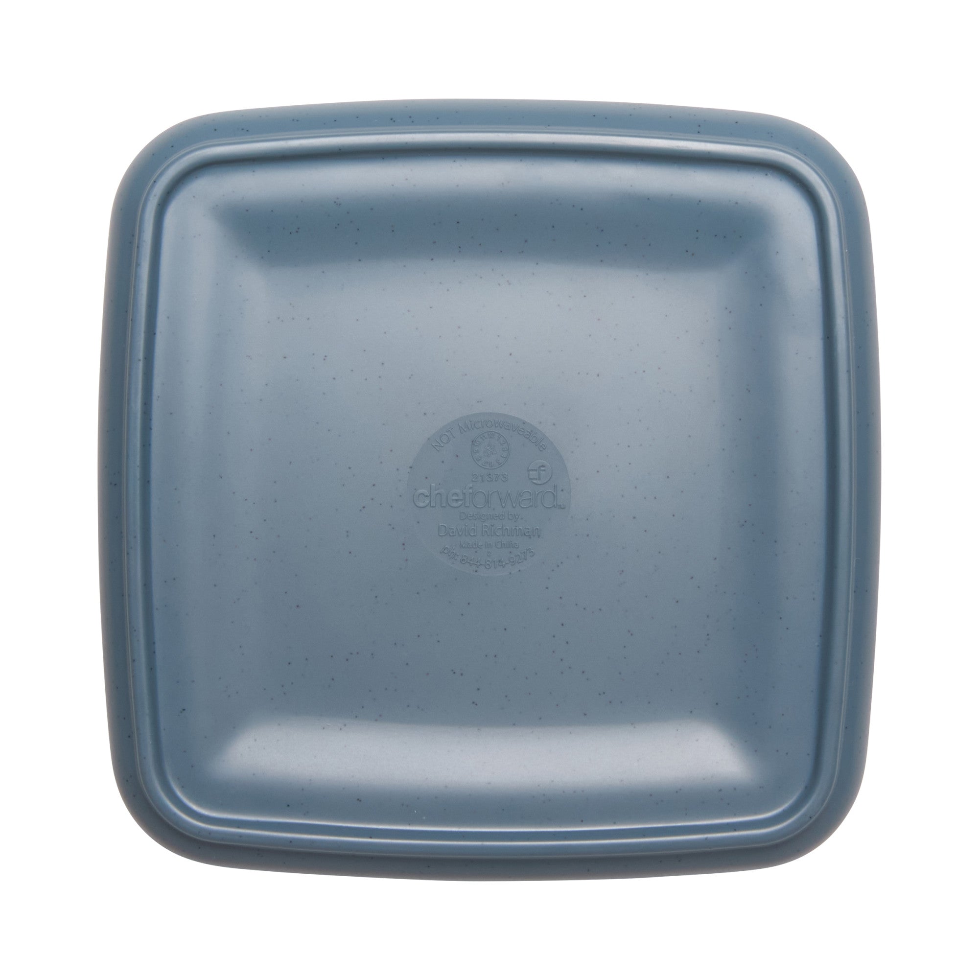 Cheforward Hatch Plate 6.5", Honey/Bluejay