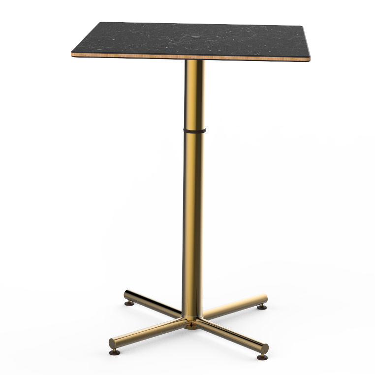 Square Bar Table L 30.0" W 30.0" Polo