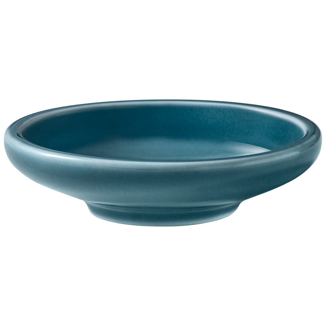Companion Deep Coupe Plate, 1.7 oz., Petrol Blue