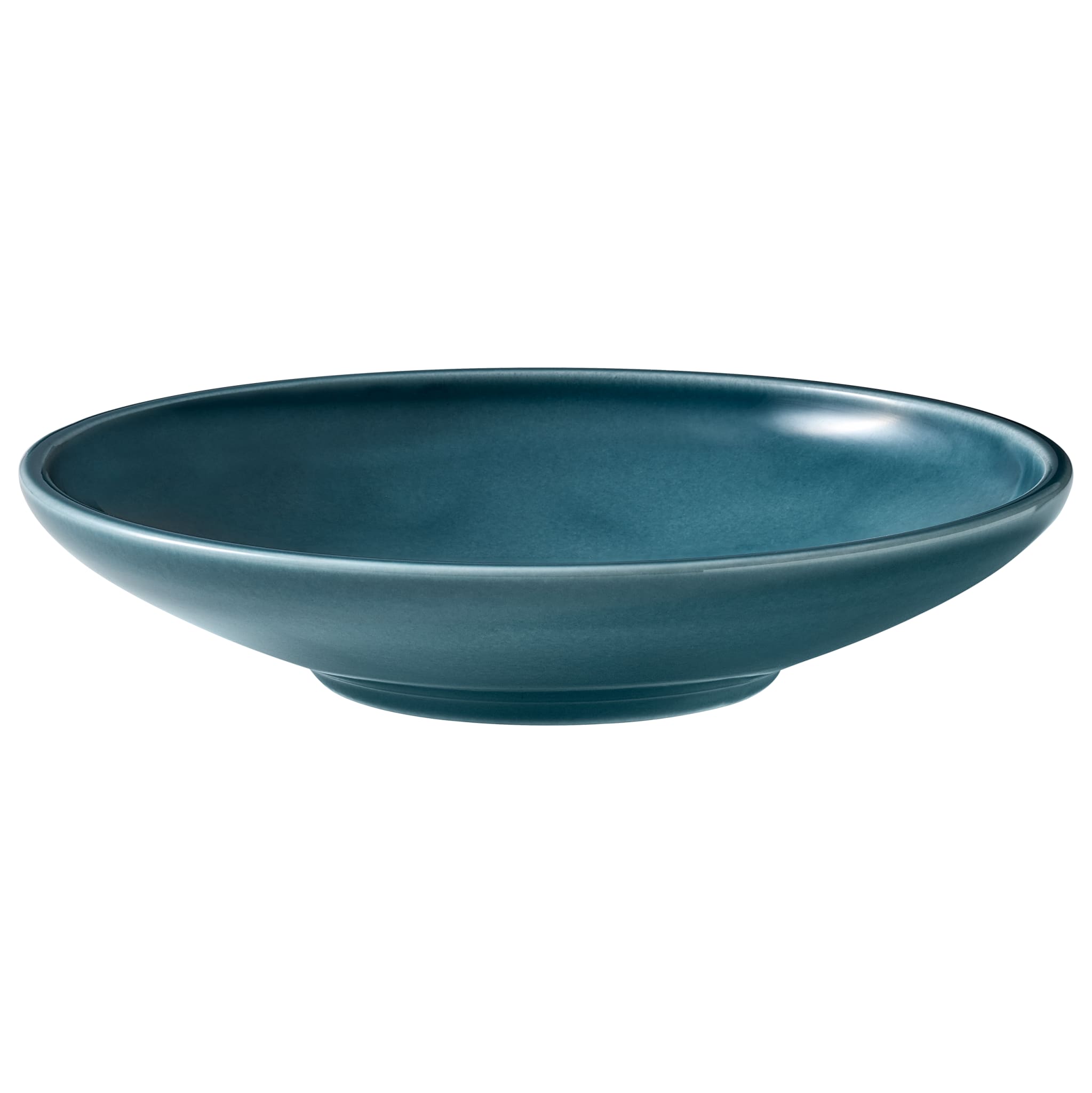 Companion Deep Coupe Plate, 23.7 oz., Petrol Blue