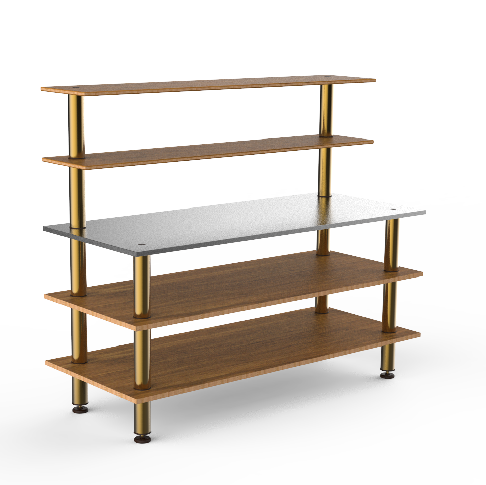 Back Bar Station L 71.0" W 29.5" Modular