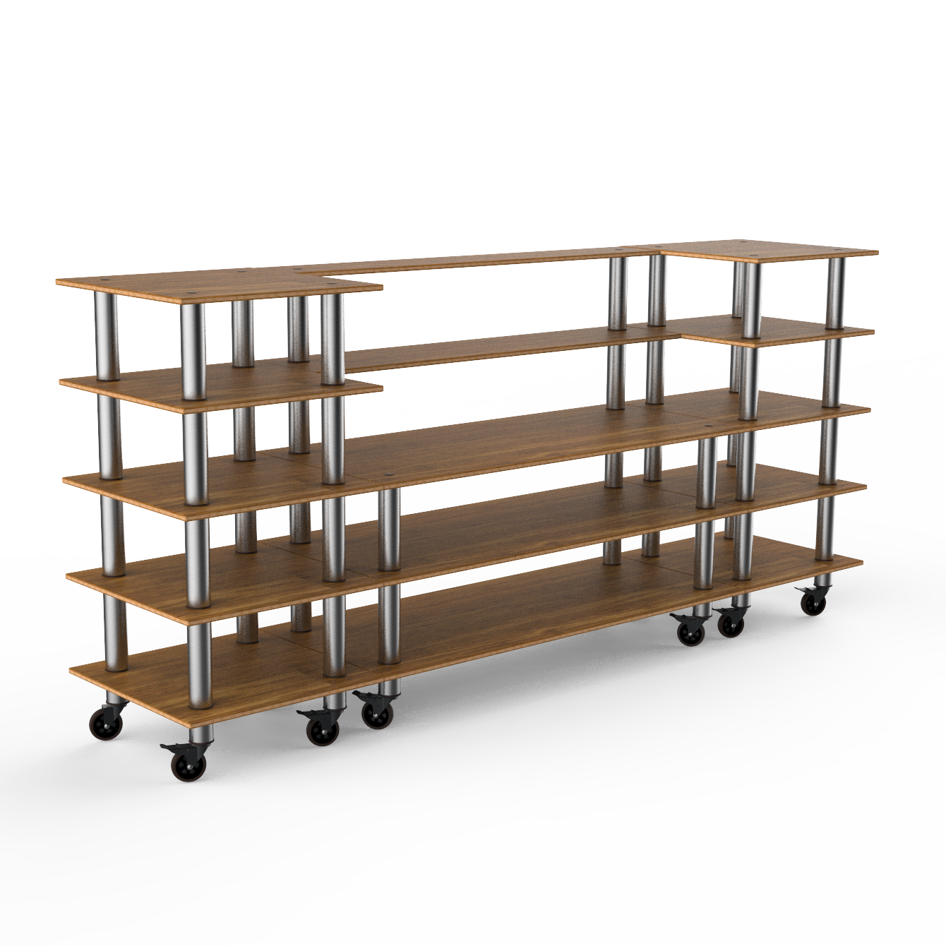 Bread & Pastry Station L 130.0" W 29.5" Modular