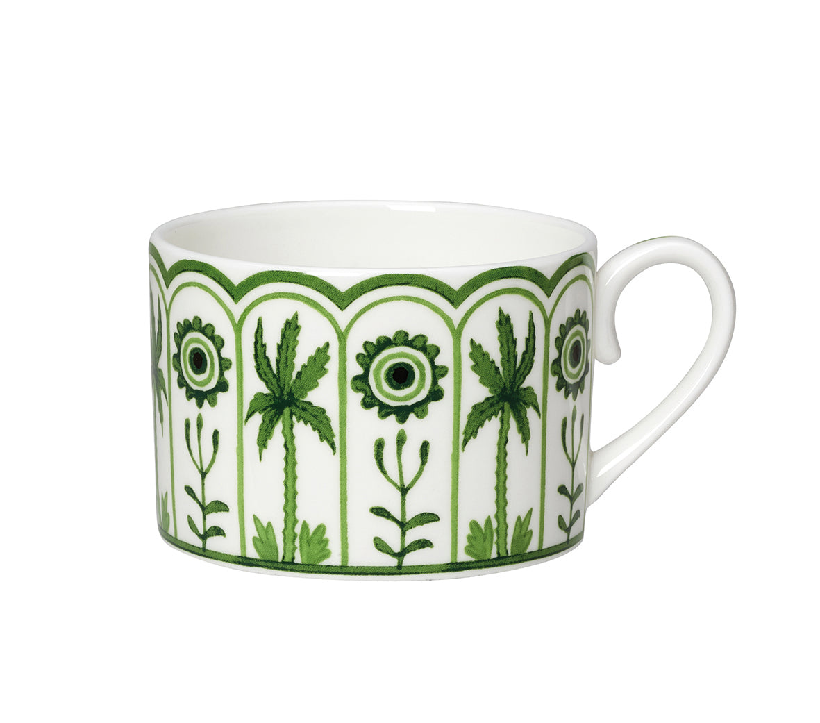 Tea Cup Can L 6.5" (7.0 Oz) Sultans Garden