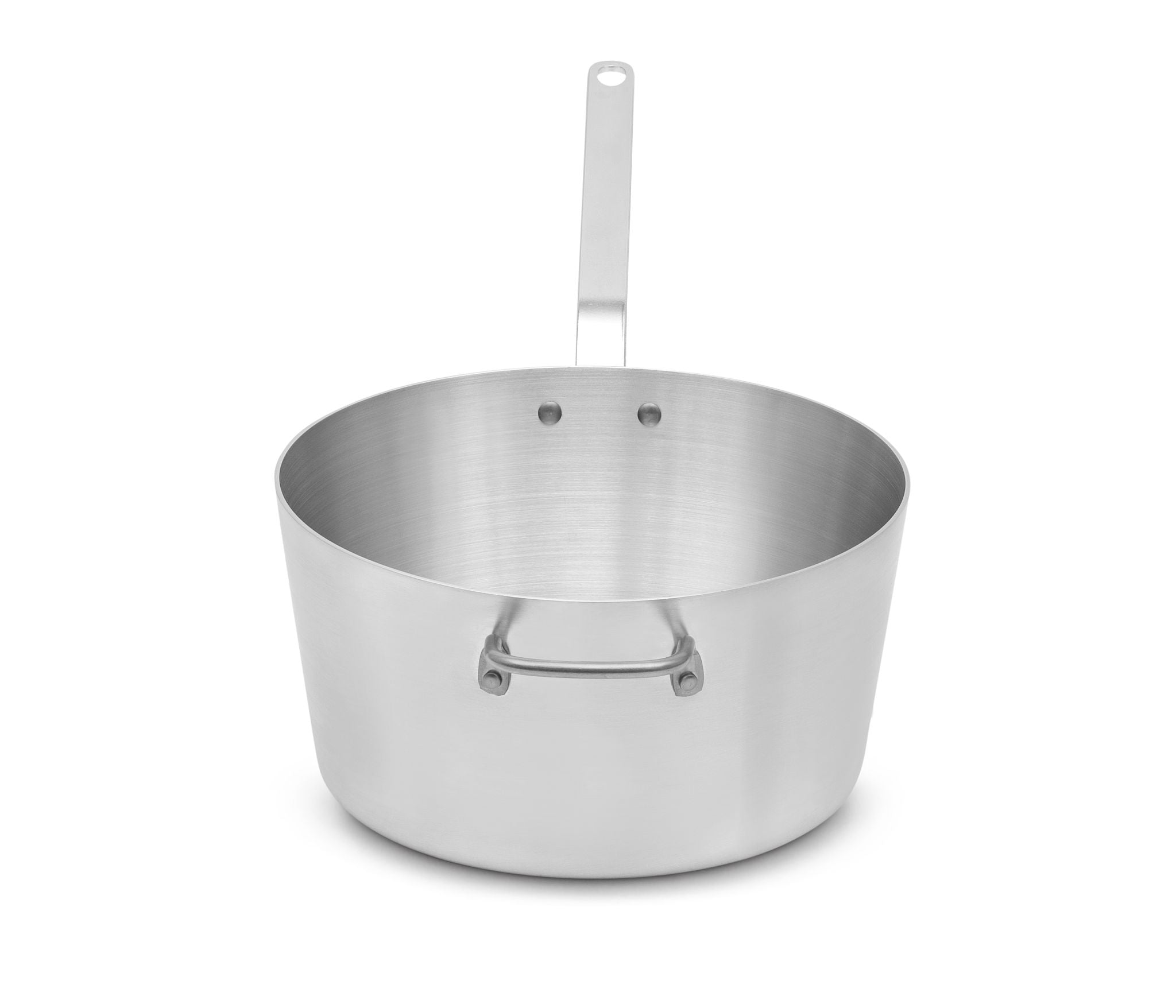 2 ¾-Quart Wear-Ever® Tapered Aluminum Saucepan with Natural Finish and Plated Handle