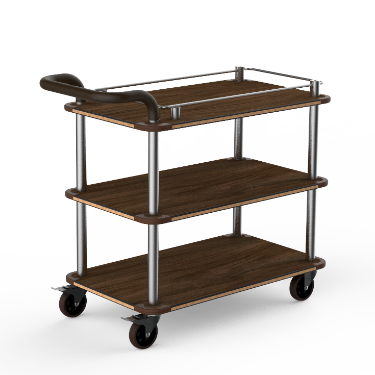 Rollin Top Border Cart L 41.5" W 21.0" Rollin