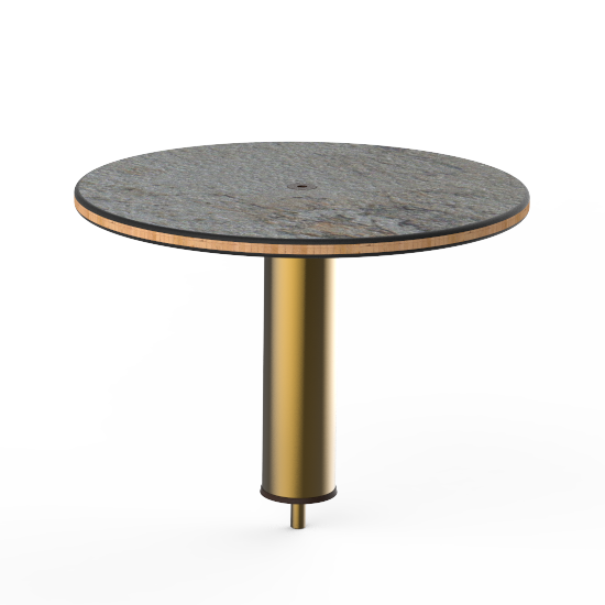 Round High Display Shelf 18.0" Dia. Modular