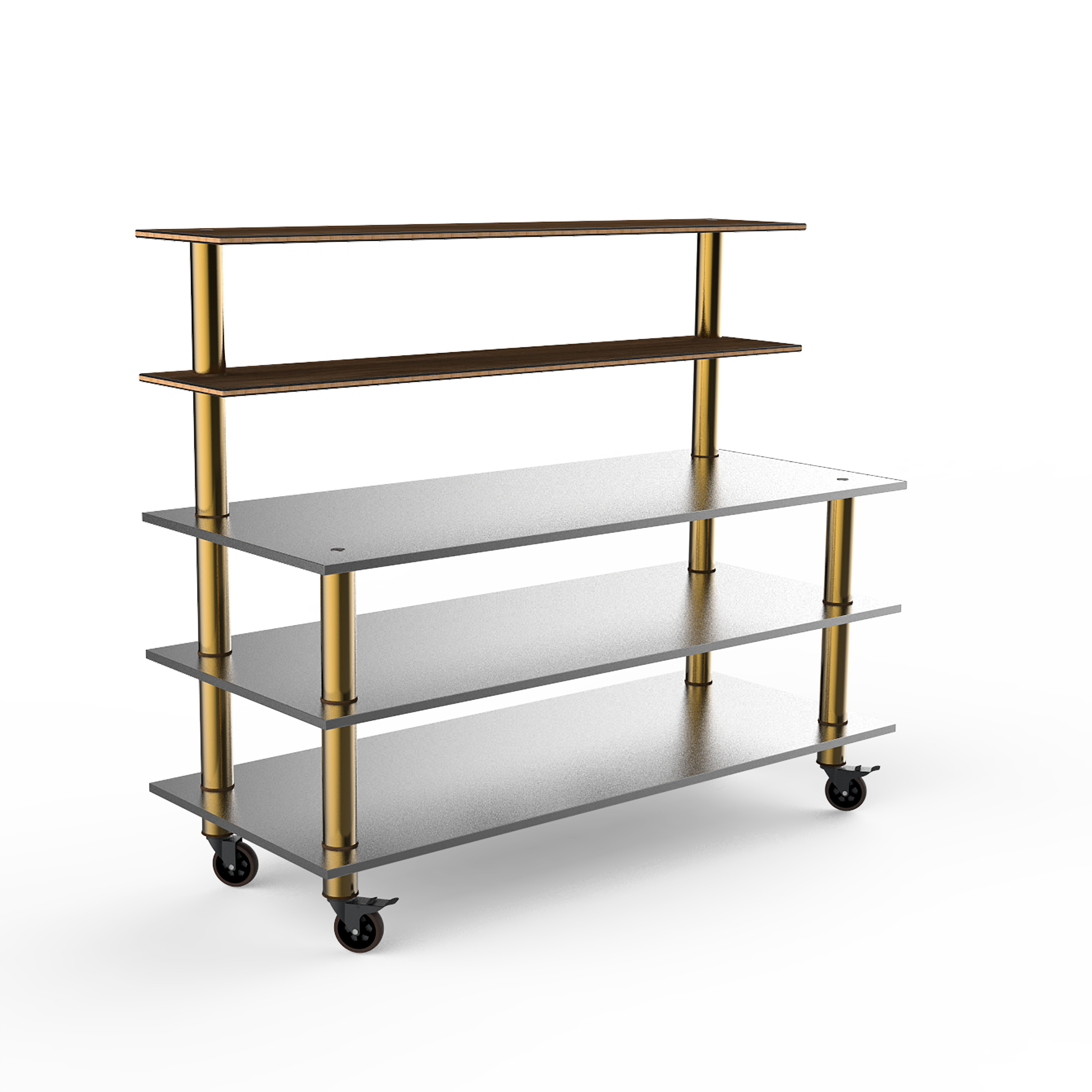 Back Bar Station L 71.0" W 29.5" Modular