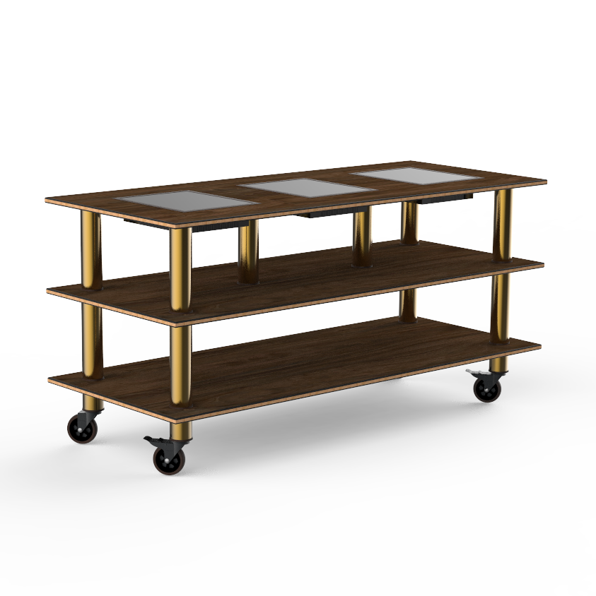 Triple Warming Unit L 71.0" W 29.5" Modular
