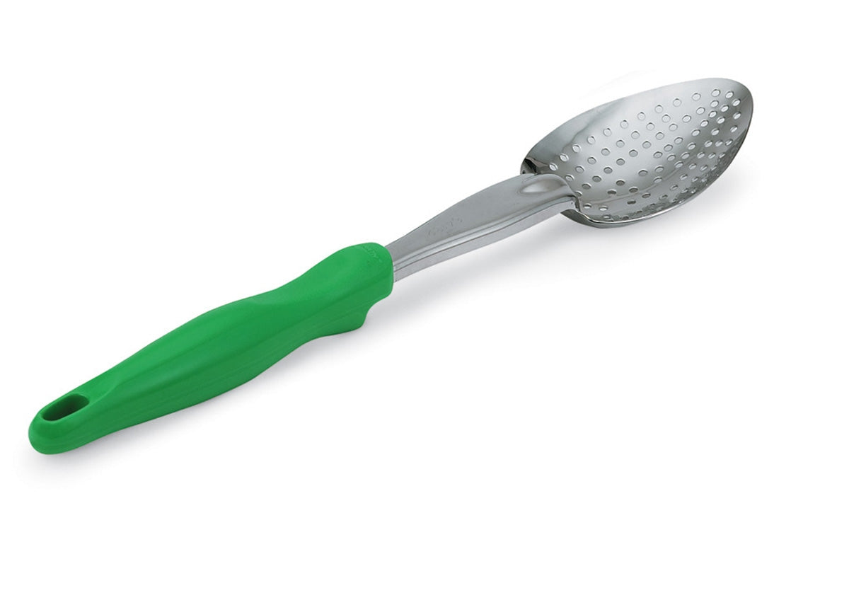 Heavy-Duty Stainless Steel Basting 13.8 IN Spoon with Ergo Grip™ handles