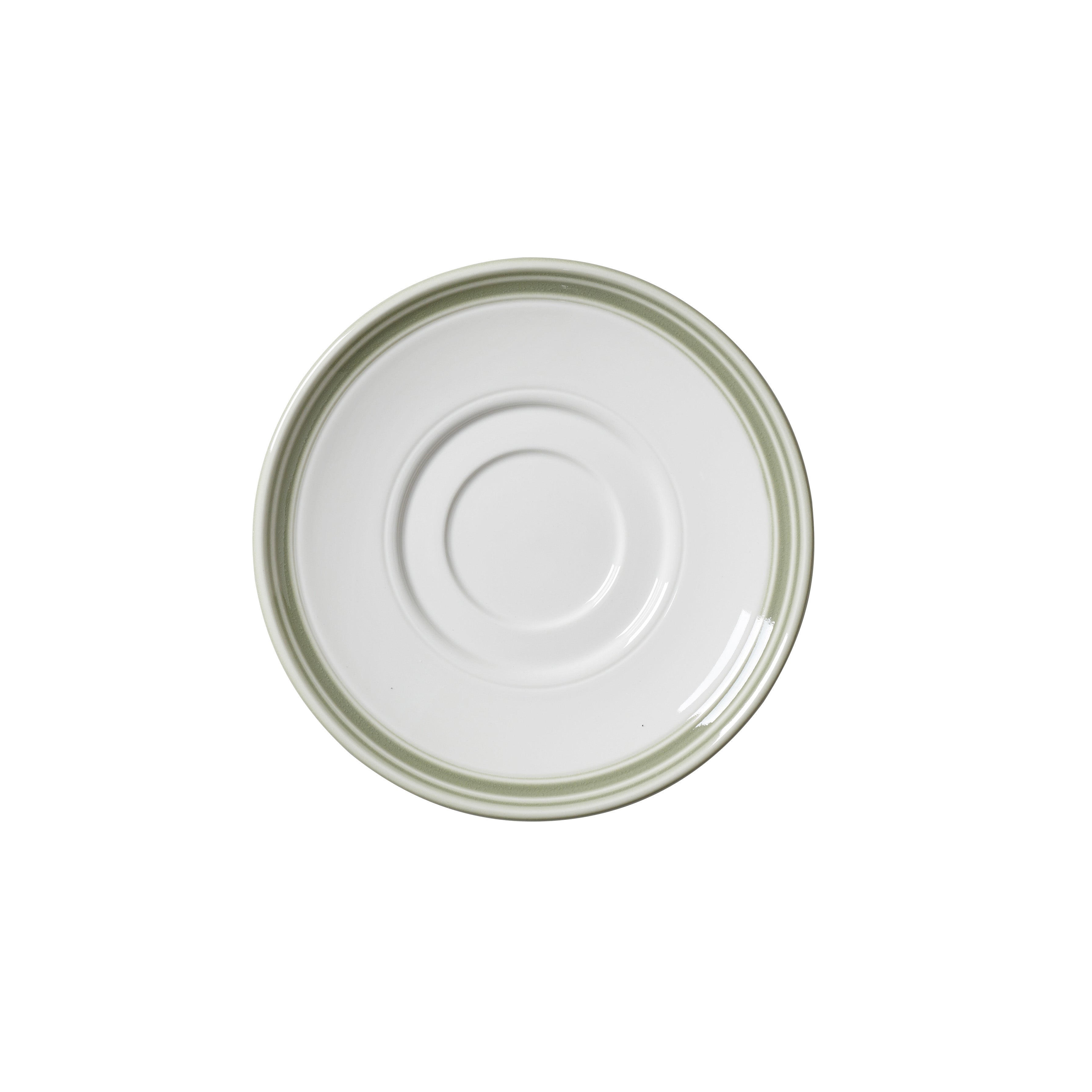 Saucer 6.0" Dia. Bead Sage
