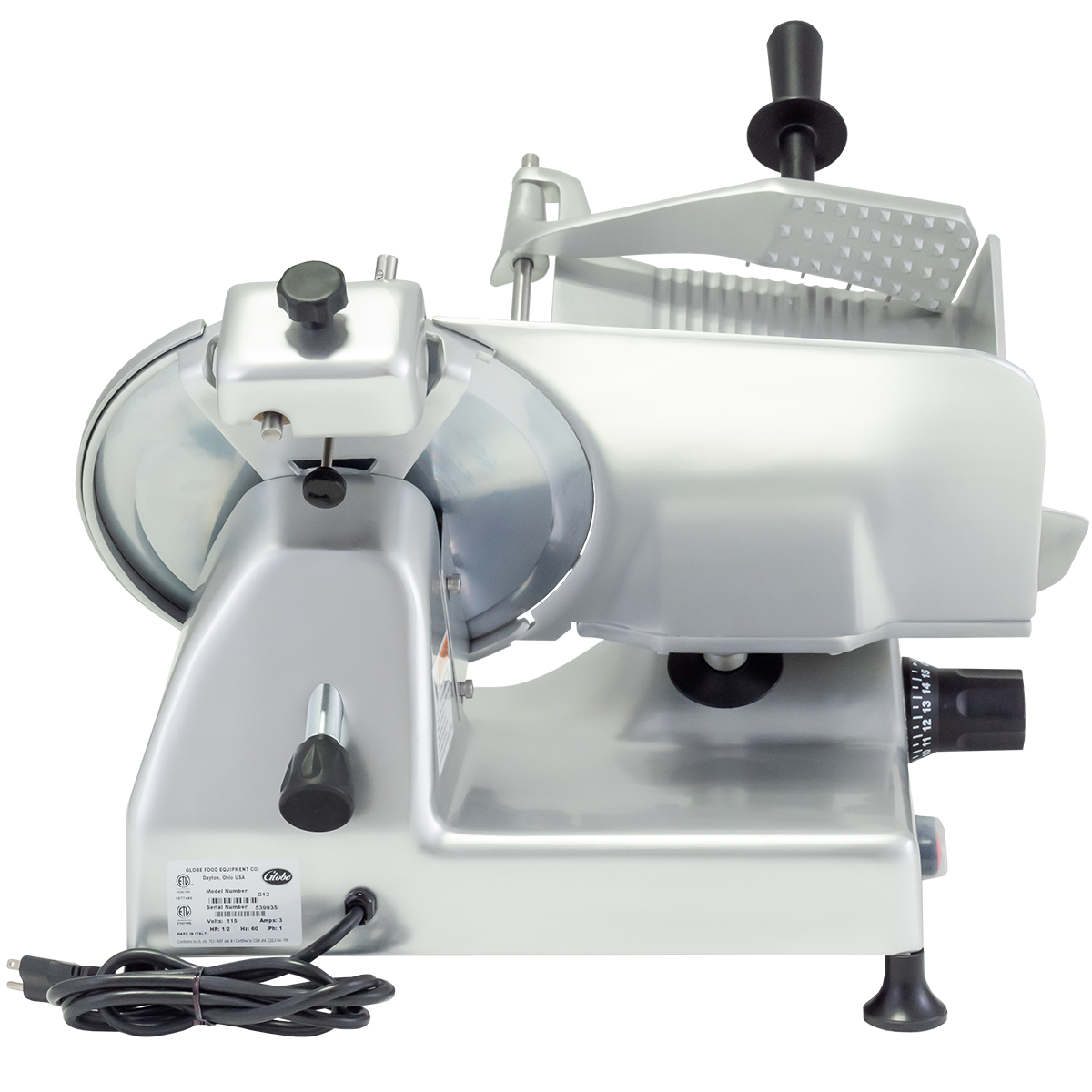 12" Manual Food Slicer