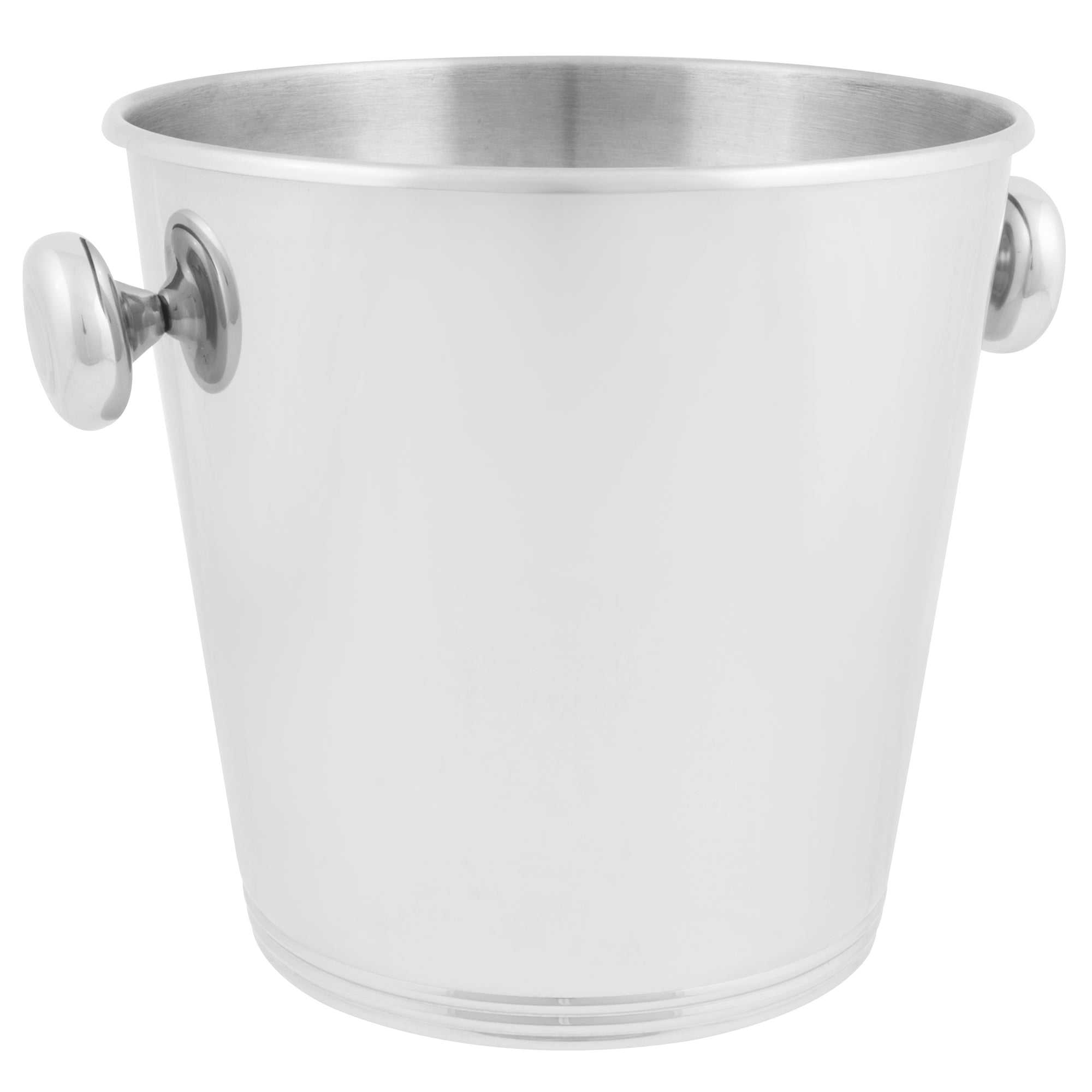 Stainless steel wine bucket with handles - 4.5 QT