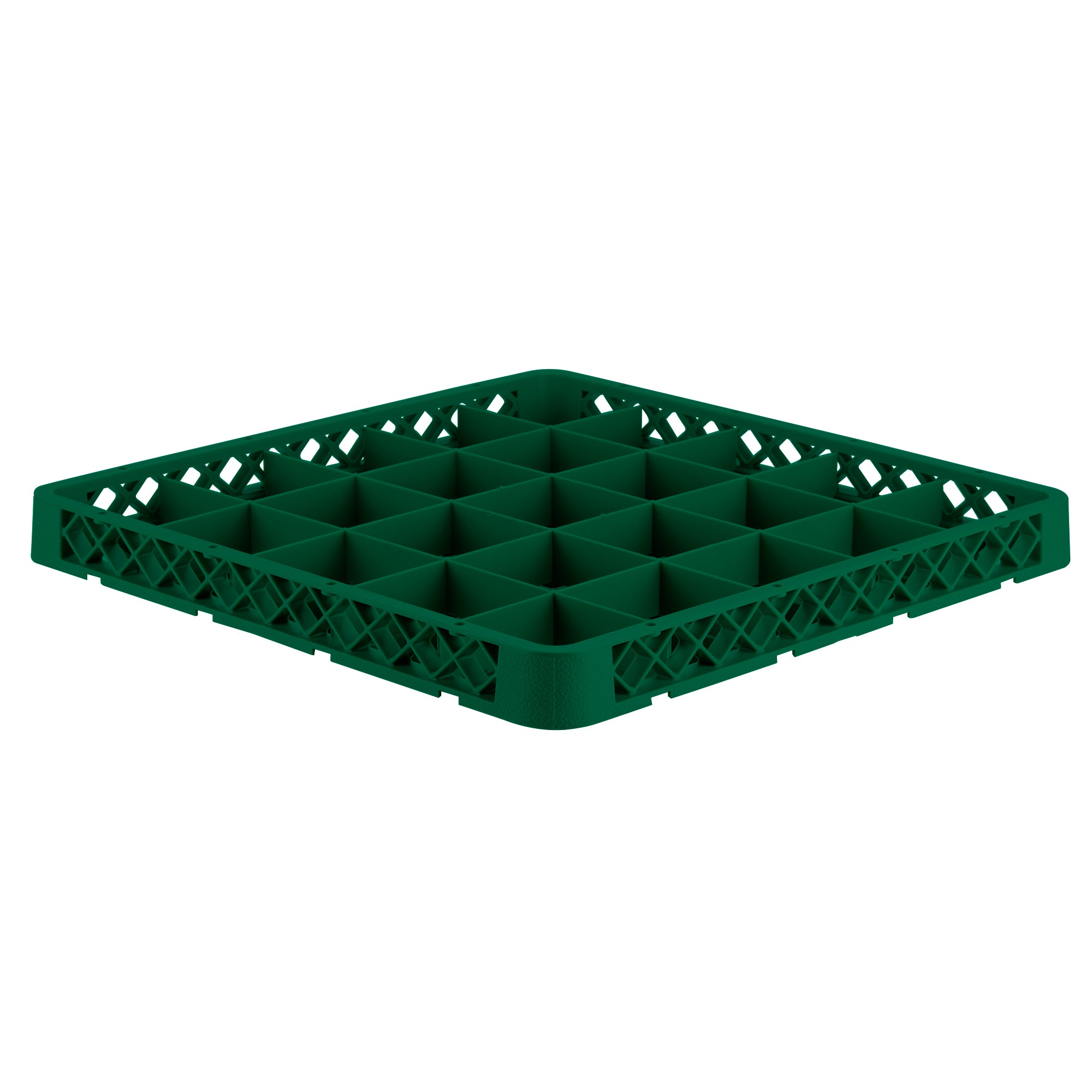 Traex® Full-Size Green 25 Compartment Glass Rack Extender
