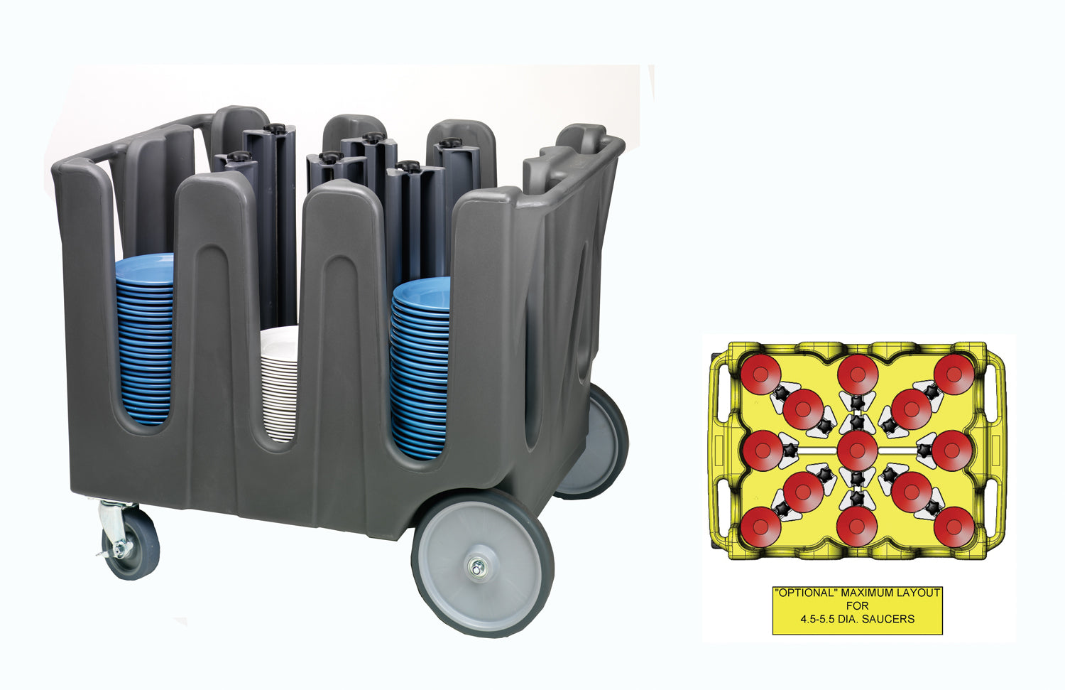 Traex® Adjustable Dish Caddy