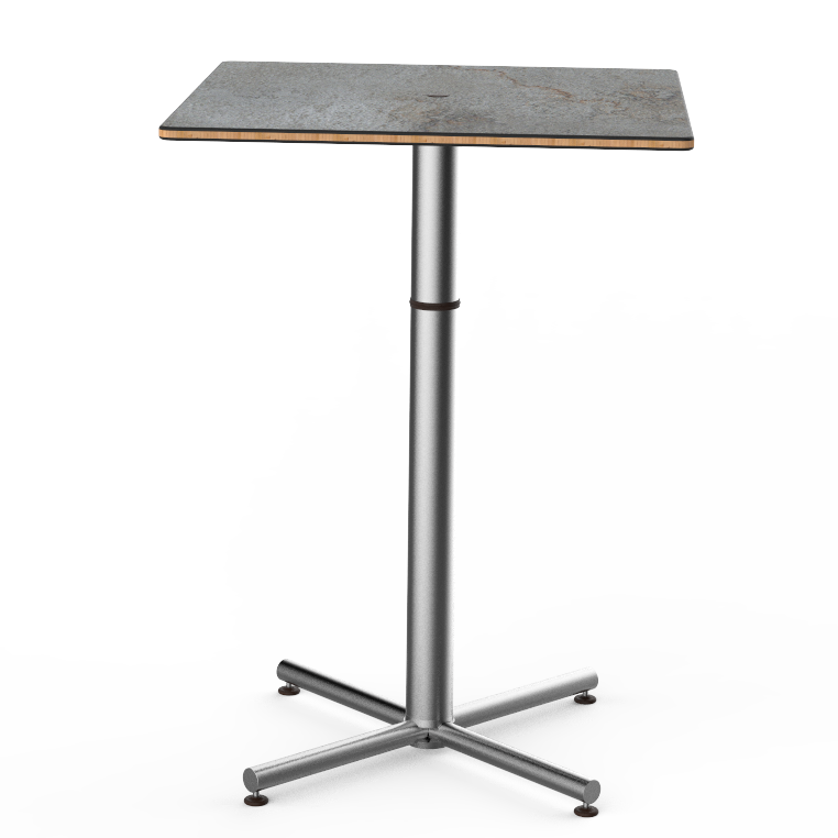 Square Bar Table L 30.0" W 30.0" Polo