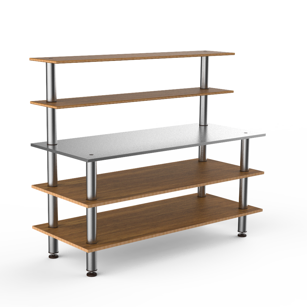 Back Bar Station L 71.0" W 29.5" Modular