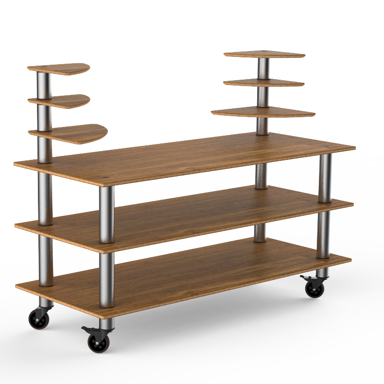 Classic Multi-Shelf Station L 71.0" W 29.5" Modular