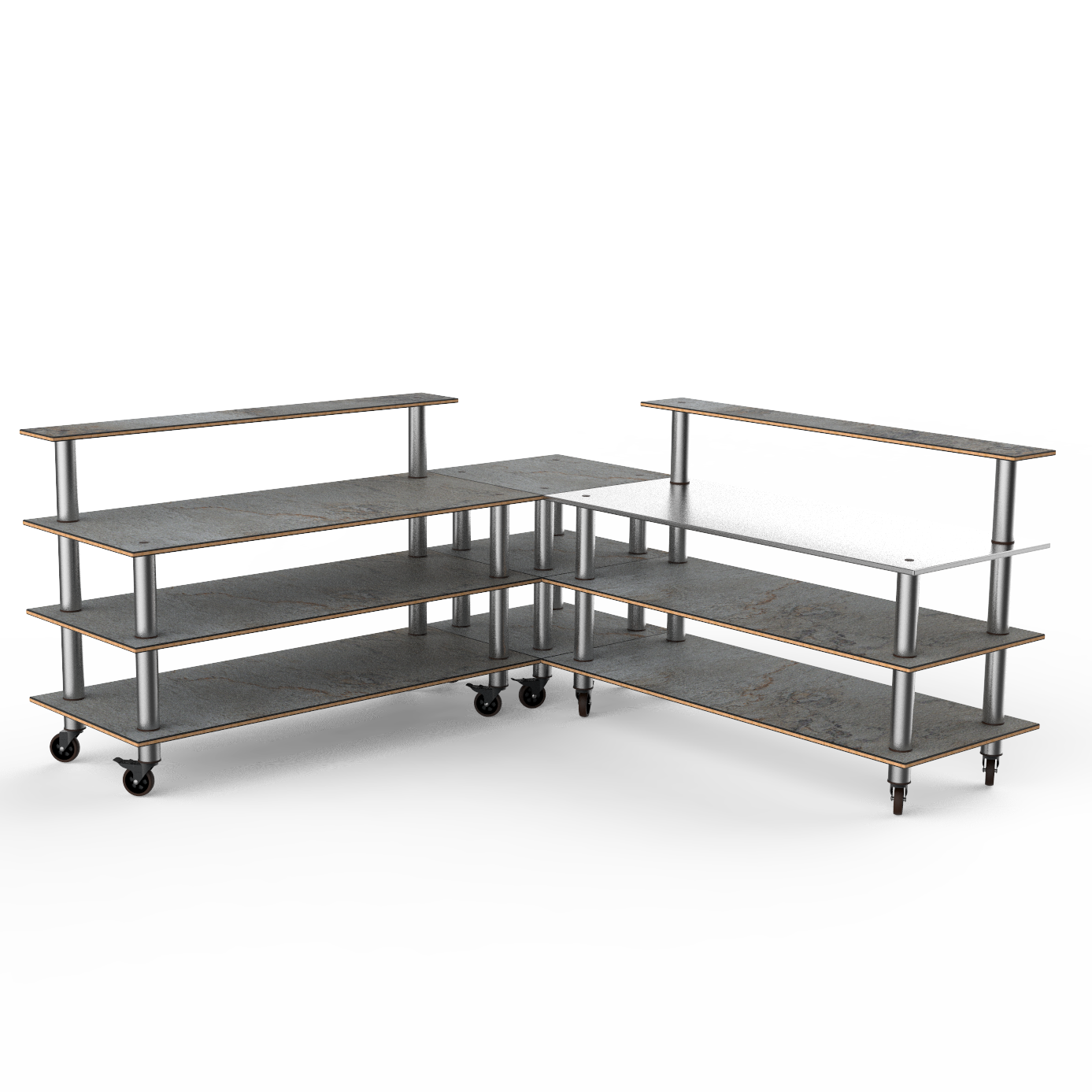 Pro Corner Station L 100.5" W 100.5" Modular