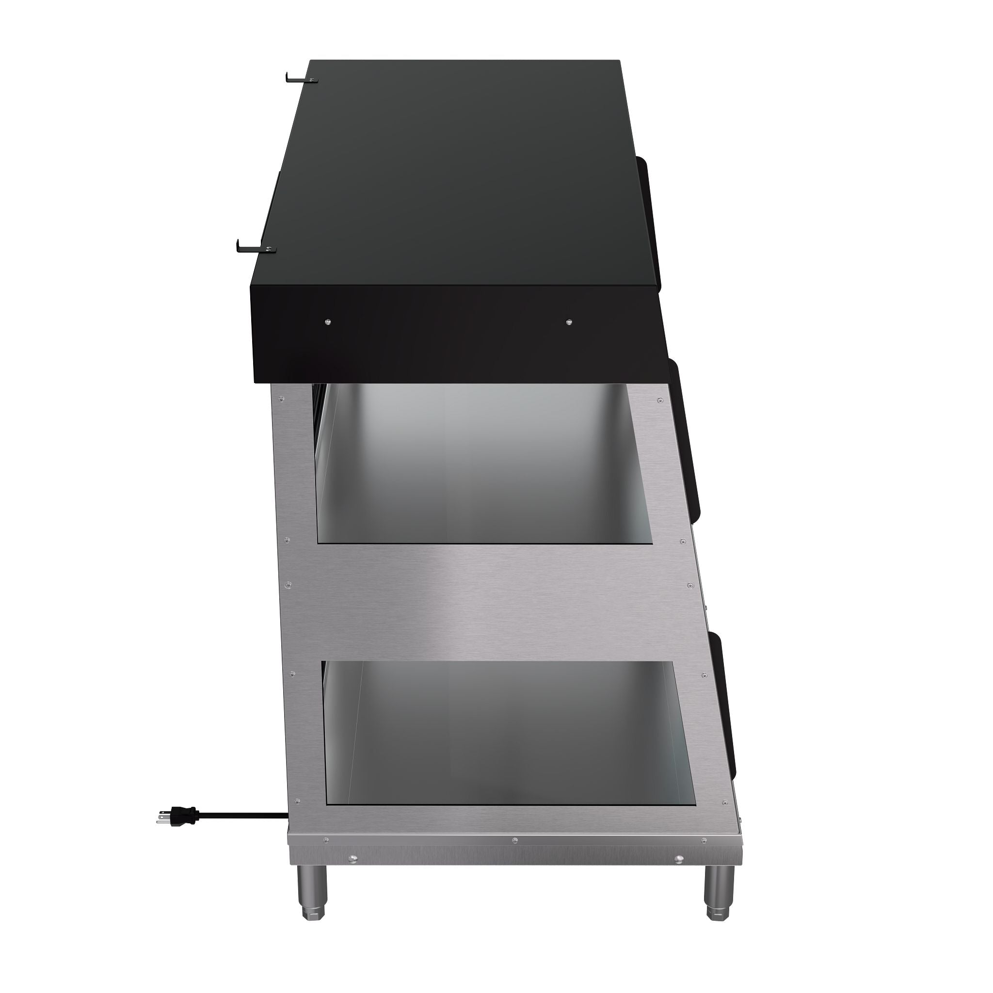 42-Inch-Wide 208-240-Volt 3-Pan Humidity-Controlled Hot Food Display Case