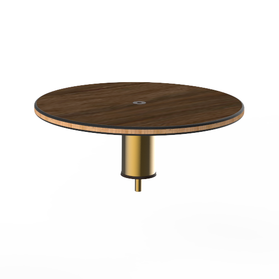 Round Low Display Shelf 18.0" Dia. Modular
