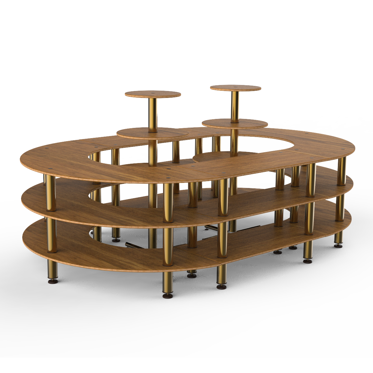 Closed Stadium Station Modular
