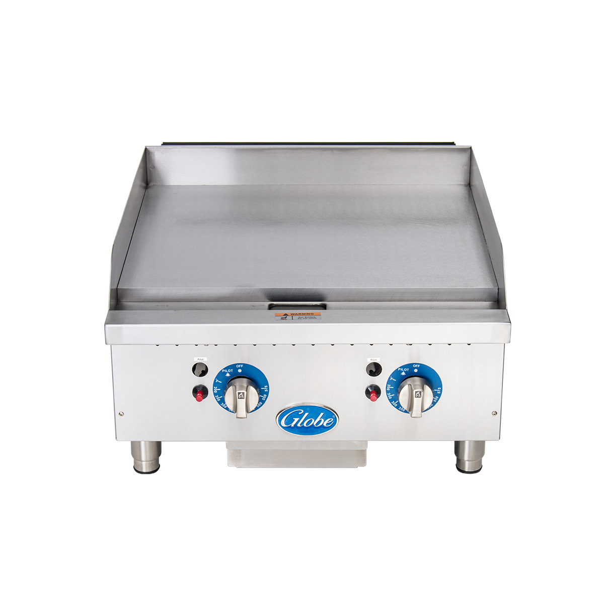 24" Countertop Gas Griddle w/Thermostatic Controls