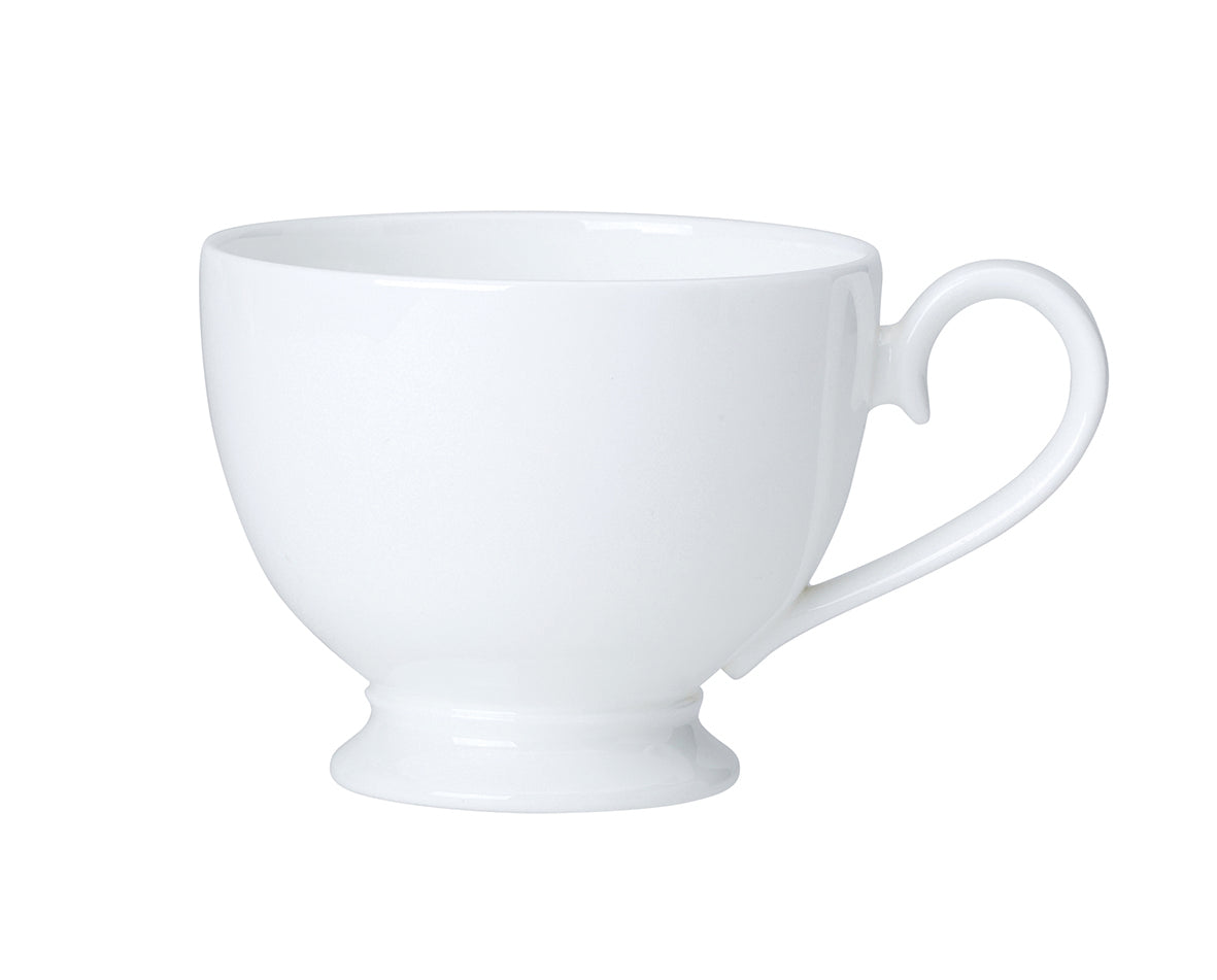 Footed Tea Cup (8.0 Oz) Classic Whites
