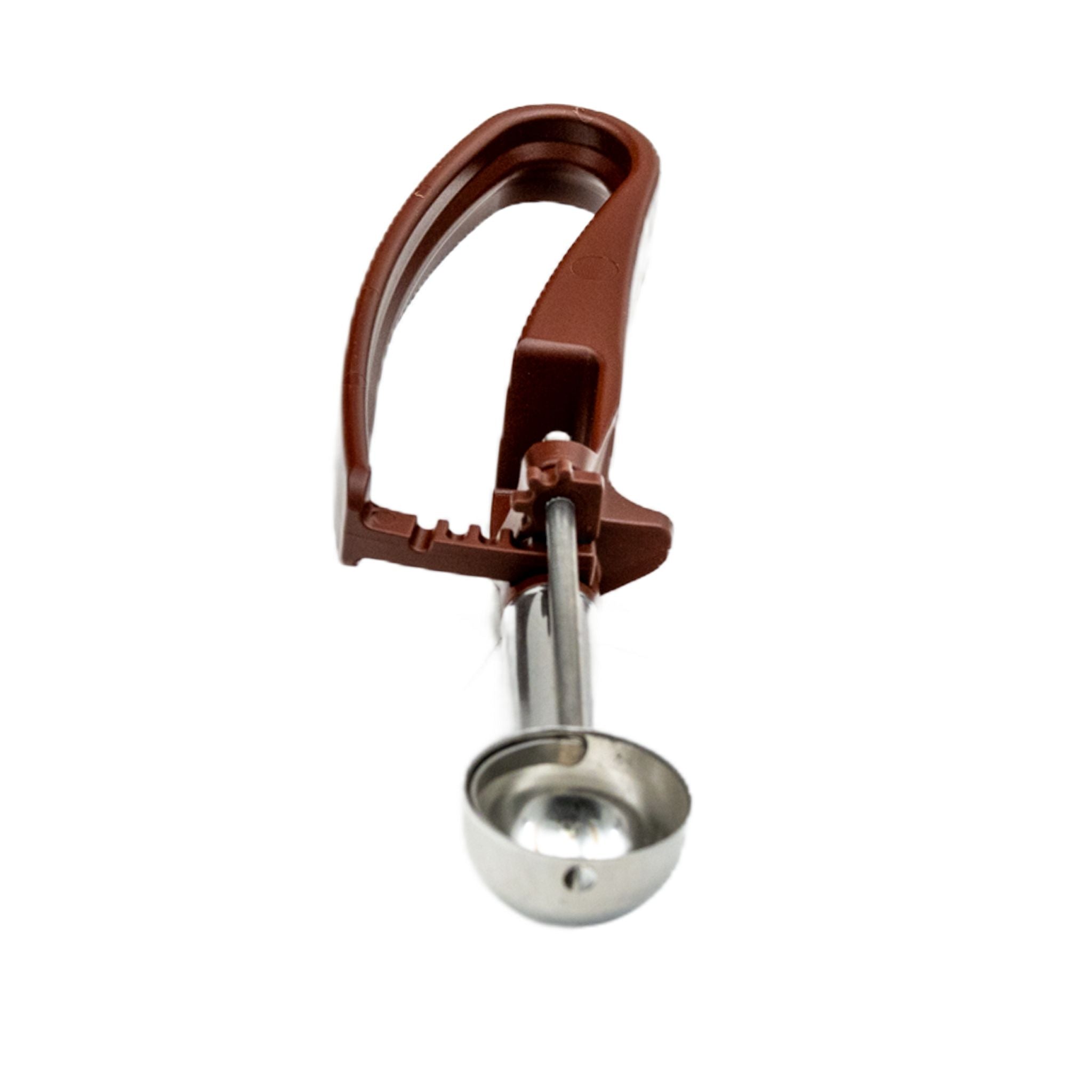 0.47 oz. Extended-Length Disher with Plum Squeeze Handle